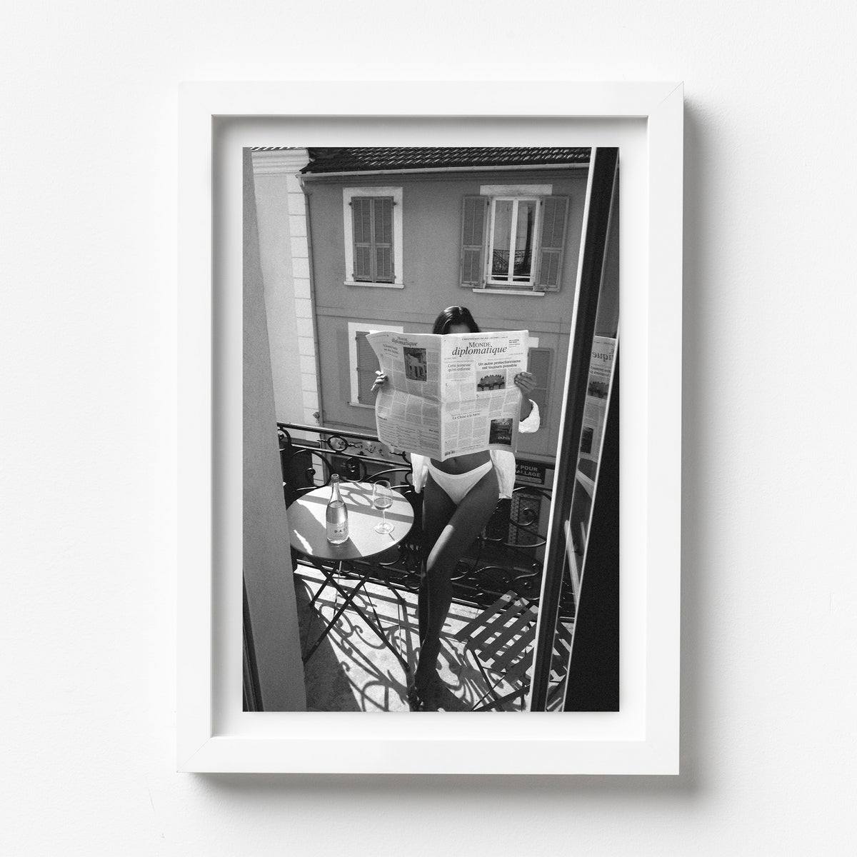 Diplomatic Mornings, Coastal Framed Print | Leisure Piece – LEISURE PIECE