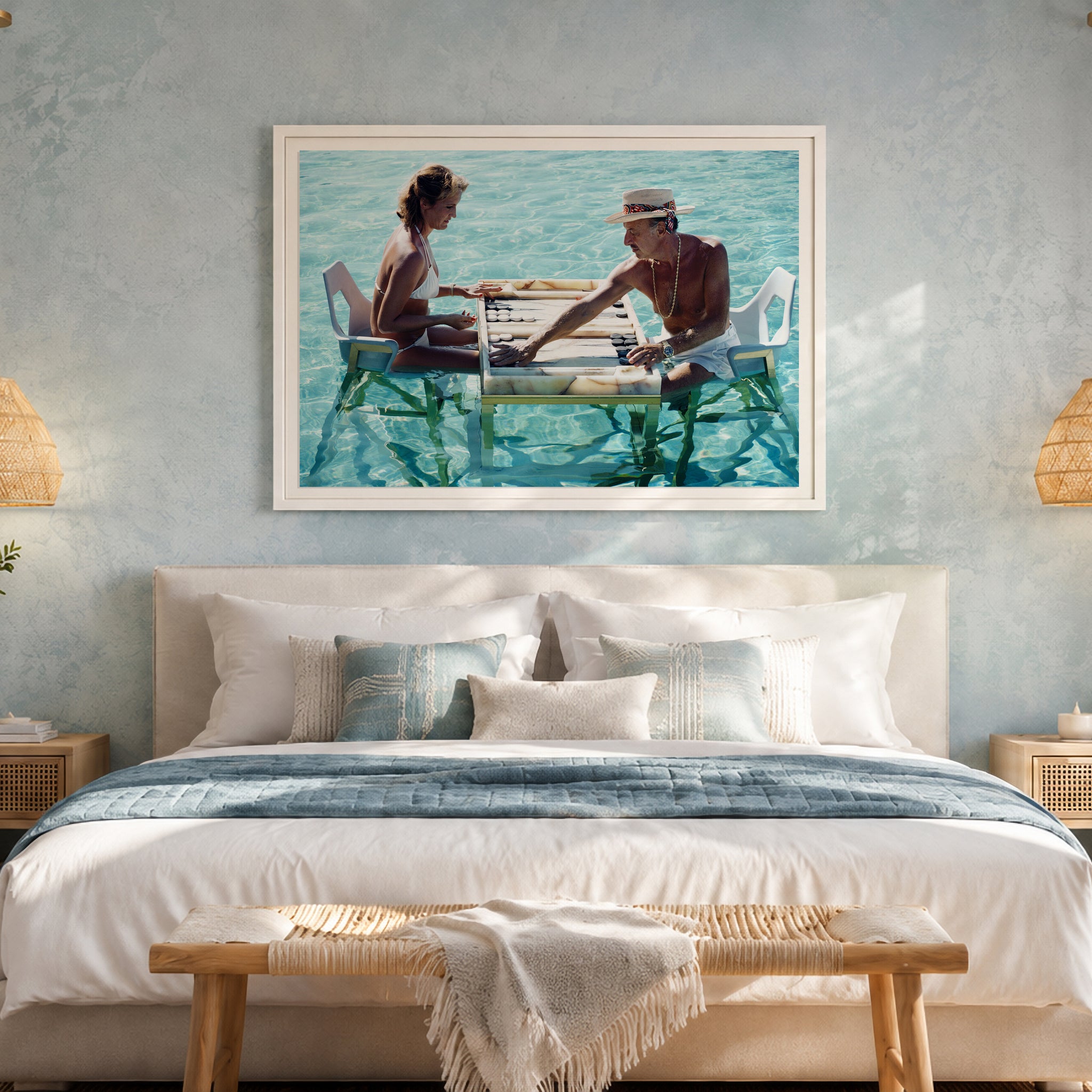 Keep Your Cool, Slim Aarons Framed Print | Leisure Piece – LEISURE