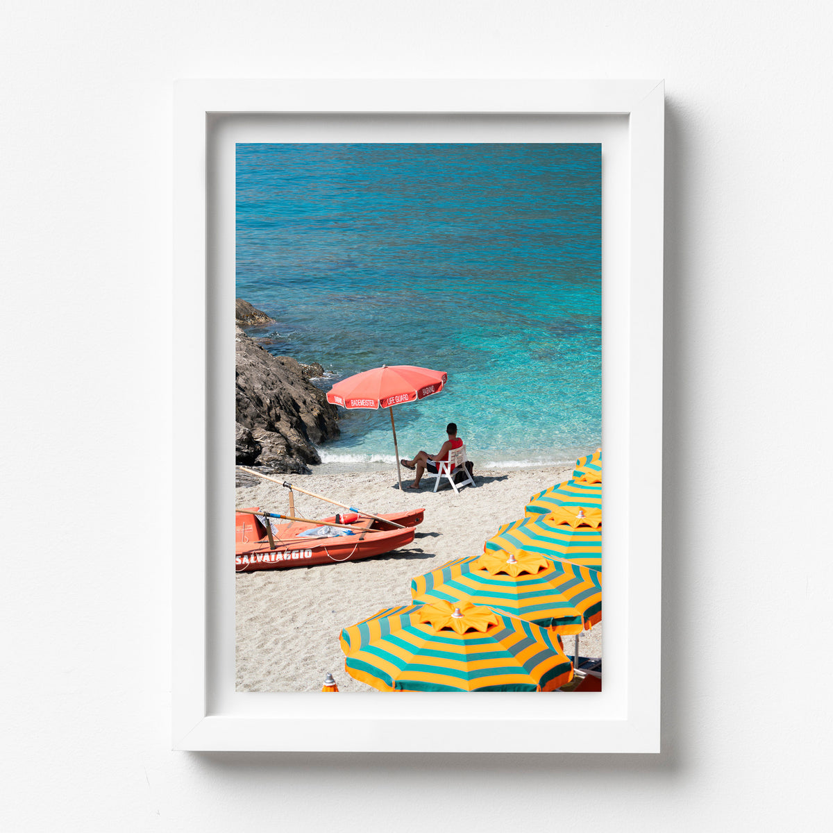 Premium Framed Photography Print - Lifeguard Two by Bjorn Kumpers ...