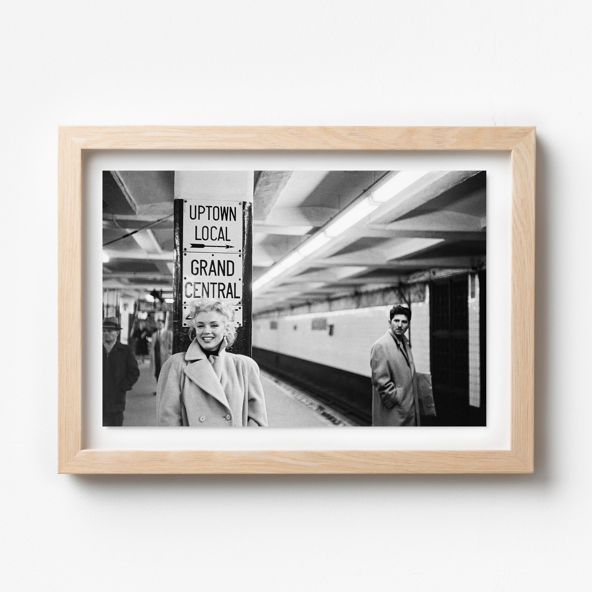 Marilyn In Grand Central Station - Premium Archival Photography