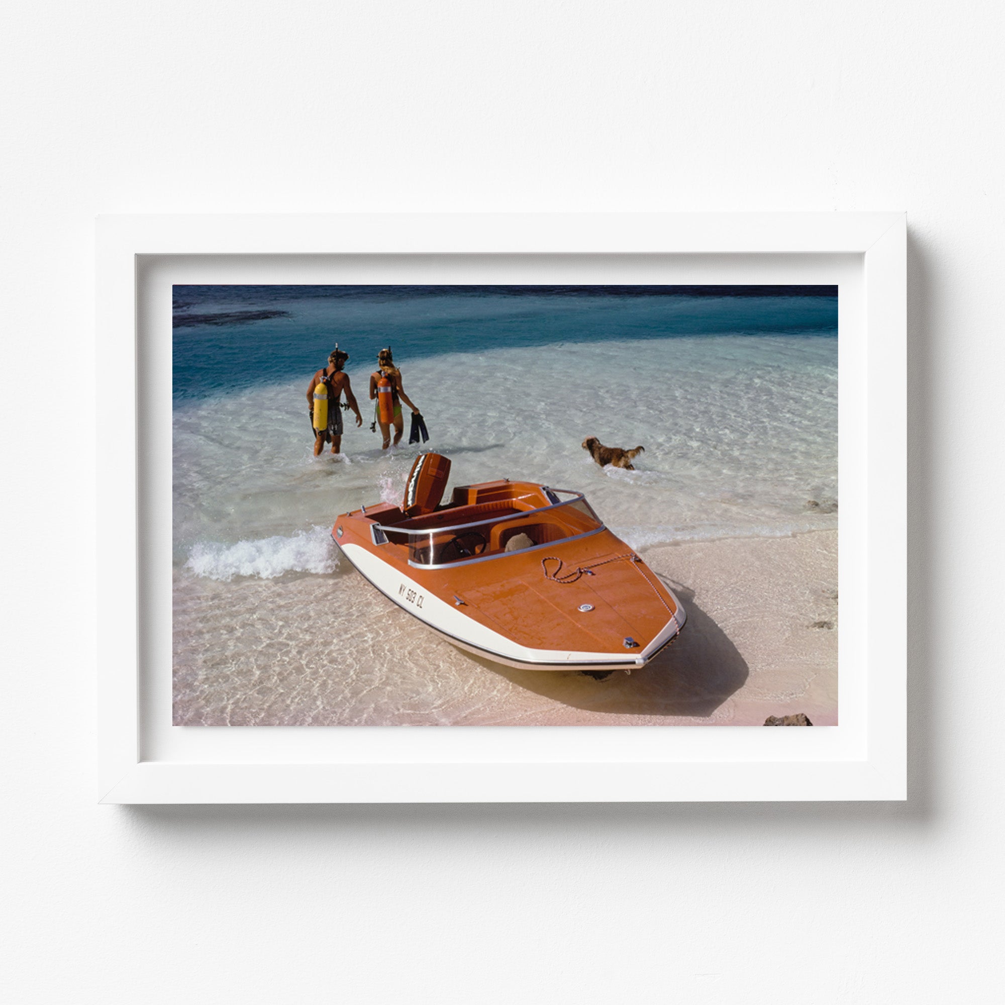 Slim Aarons Framed Photograph