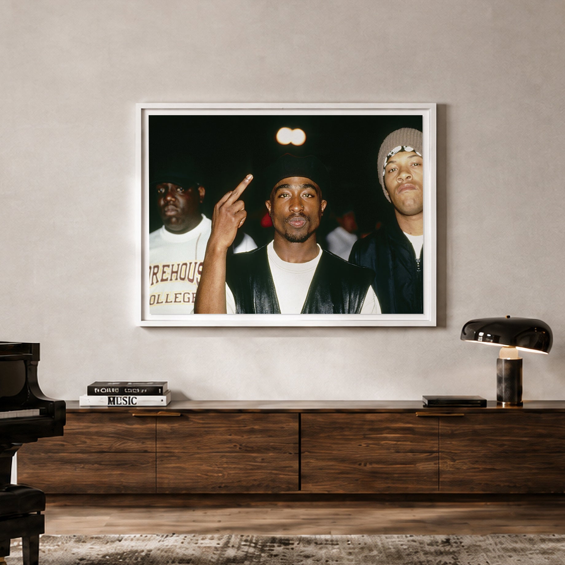 Tupac & Biggie, Framed Print | Leisure Piece – LEISURE PIECE